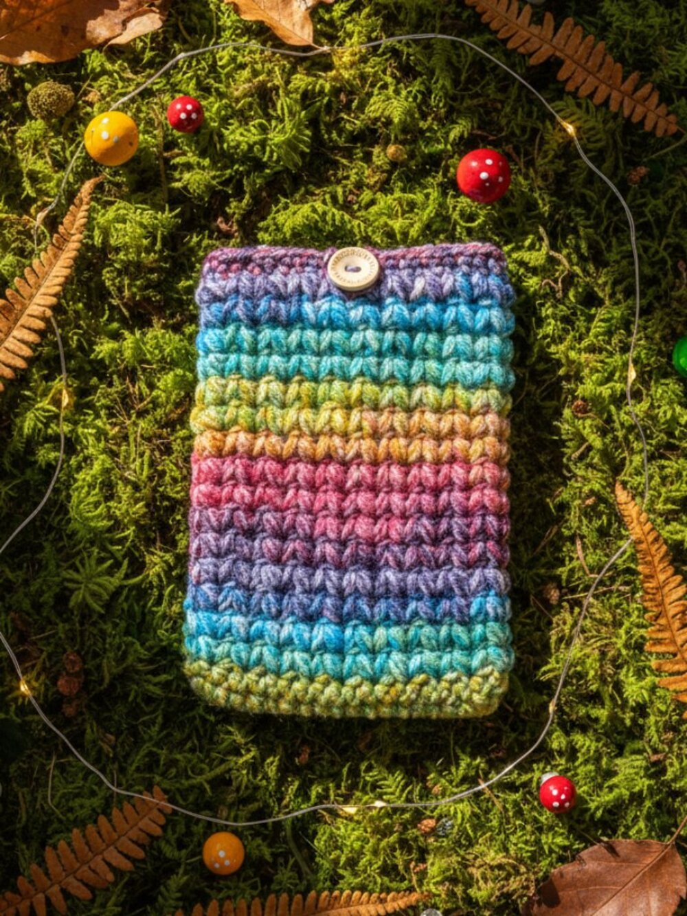 Kindle Paperwhite Sleeve — Pixie Dust Crochet E-Reader & Paperback Cover